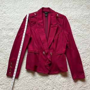 WHBM Red Blazer